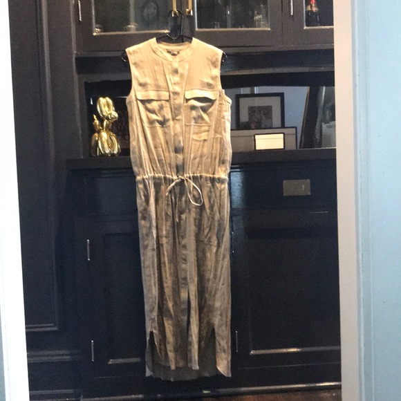Vince Sleeveless Cargo Dress - Picture 3 of 8